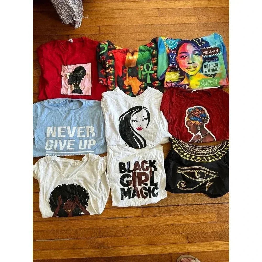 Teen Girl’s Black Lives Matter Empowerment tops LOT